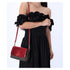 Michael Kors Jet Set Medium Convertible Pouchette Crossbody Brown Red Metallic Michael Kors Handbags & Purses